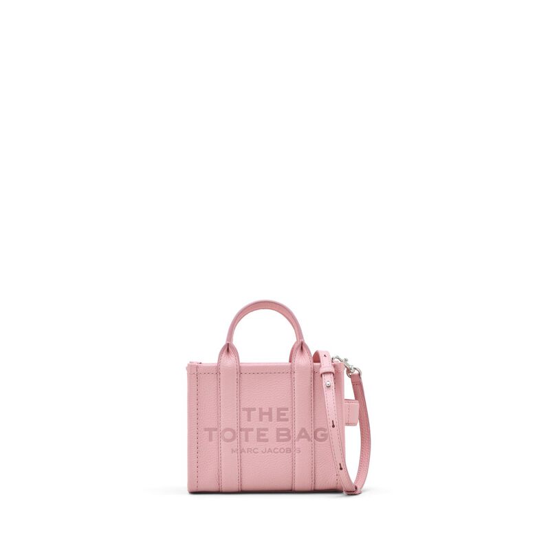 MARC JACOBS The Leather Mini Tote Bag image number 12